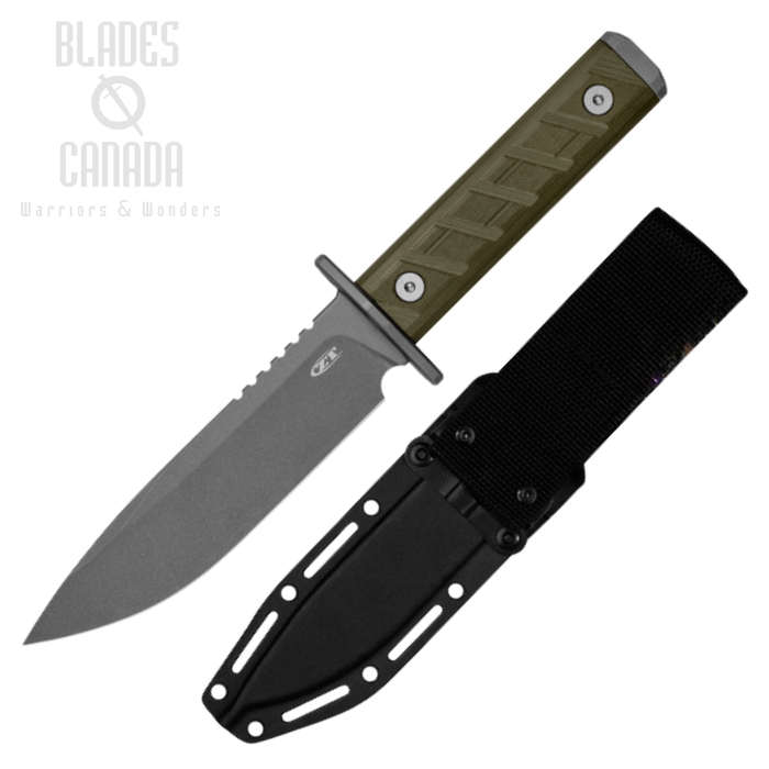 Zero Tolerance 0006 Fixed Blade Knife, CPM 3V, G10 OD Green, ZT0006 (image for) Zero Tolerance 0006 Fixed Blade Knife, CPM 3V, G10 OD Green, ZT0006